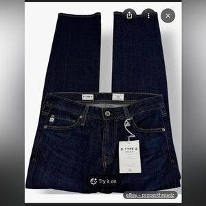 Ag Adriano Goldschmied Women's Navy Skinny Jeans